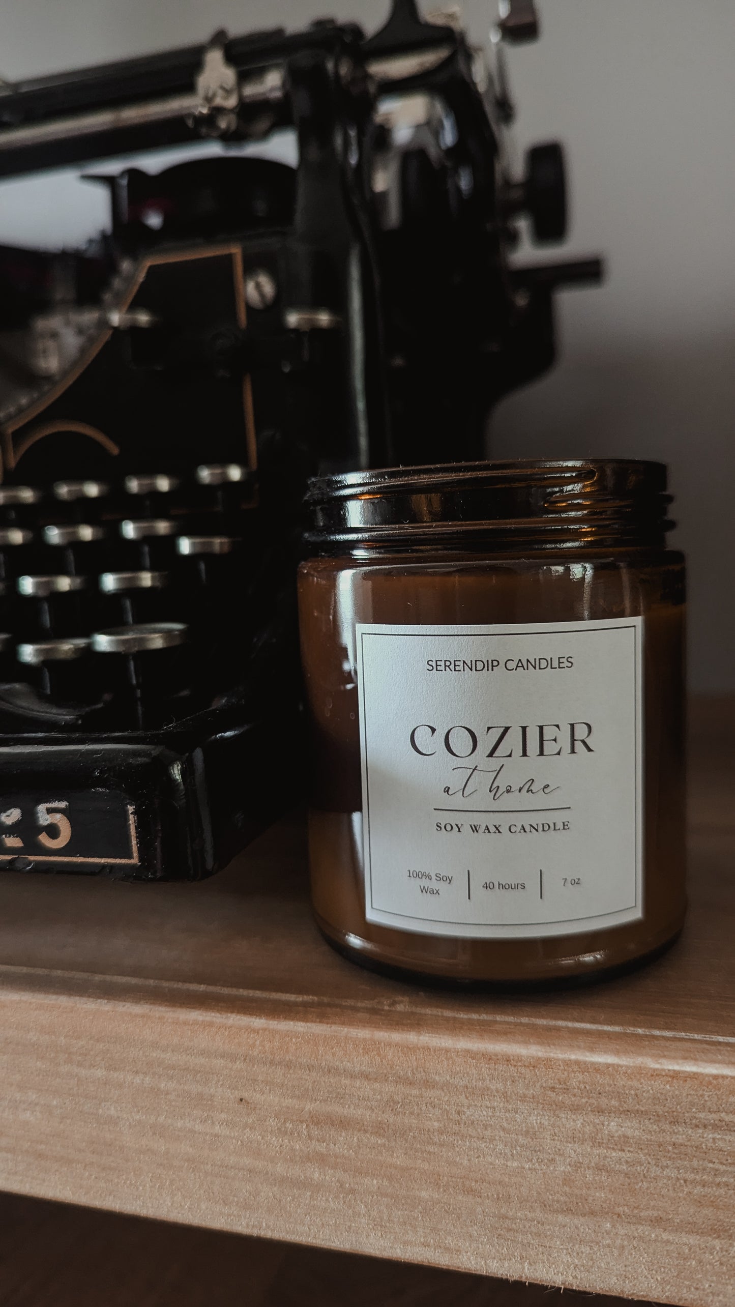 7 oz Cozier at Home Soy Wax Candle